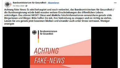 Fake News von Spahn
